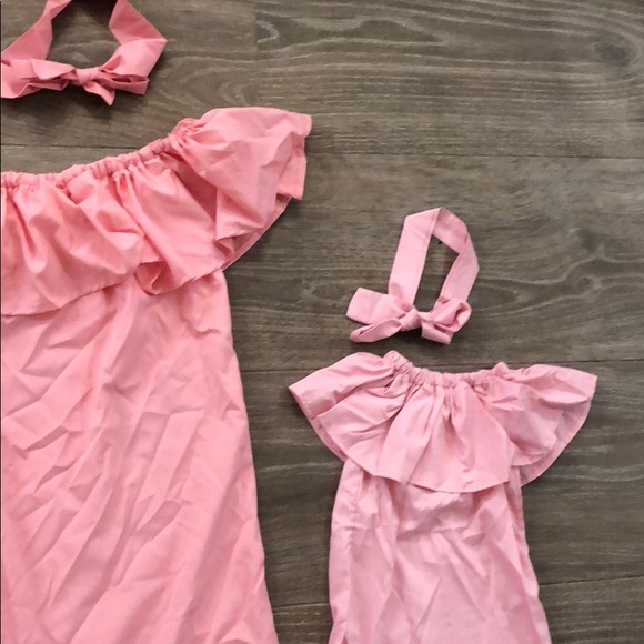 Mommy and me dresses pink - Picture 4 of 4